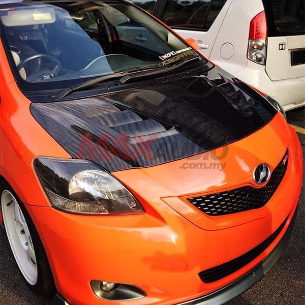 Buy TOYOTA VIOS 2007 2012 JS Racing Style Super Light Weight Top Real